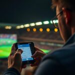 Mobile Football Betting Entry